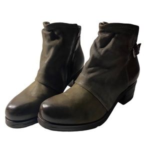 Miz Mooz Stoney Leather Ankle Boots